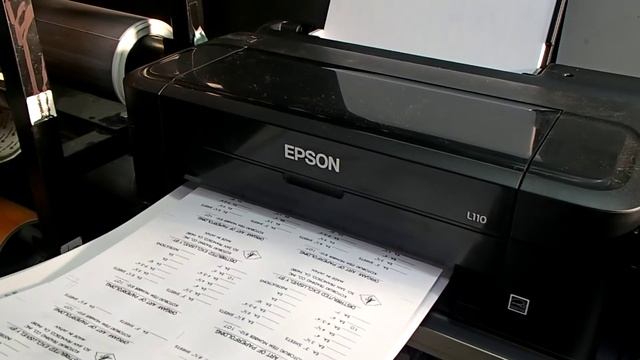 EPSON L110 Print Speed (Standard Mode) Grayscale смотреть онлайн