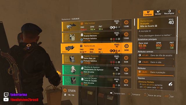 THE DIVISION 2 / RESET CASSIE MENDOZA 03-01 / RACHA ESCUDO GOD, CAÇADOR ASS@SSIN0, COLETE FURIA смотреть онлайн