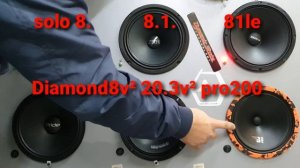 20-тые динамики прослушка Pride  DST  AVATAR  DL AUDIO