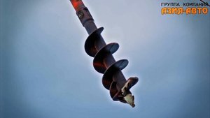 Кран-манипулятор Kanglim KS2056H от Азия-Авто с буровой навеской и люлькой