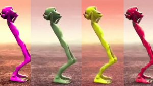 Лягухи или же инопланетяне танец!!!