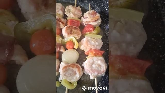 Готовлю минишашлычки?#шашлык #шашлыки #шашлычки