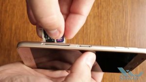 Как вставить SIM-карту в Samsung Galaxy J3 (2017) (XHW.BY)