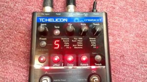 TC-HELICON CREATE-XT Preset 1~10 test