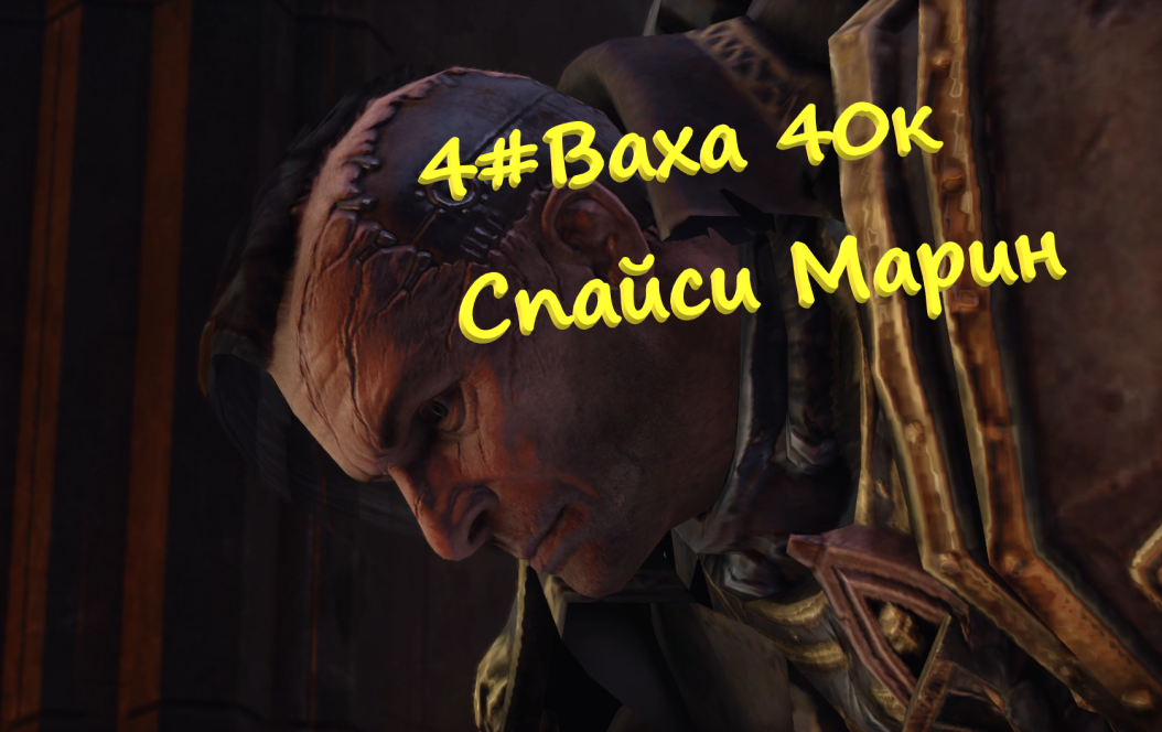 4##ВарВхламер 40к Space Marine Потрогал варп