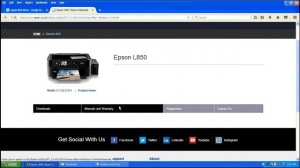 Epson L850 Printer, Driver Download