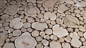 соединение (шов, стык) панелей из можжевельника