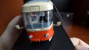 Вагон трамвая "Татра Т3". Масштабная модель 1:43 от SSM