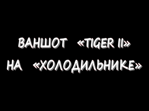 Ваншот «Tiger II» на «Холодильнике»