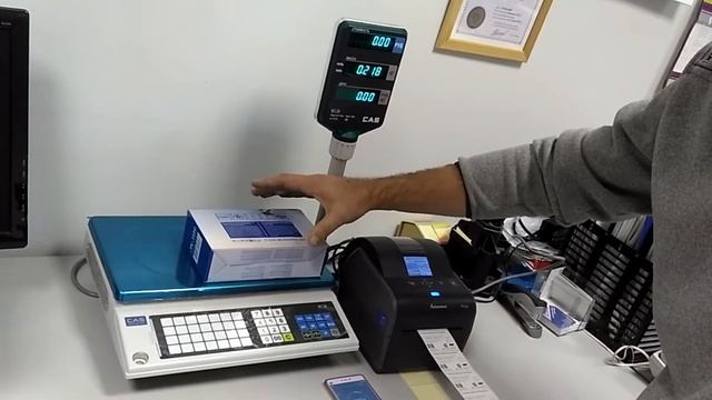 Скорость работы комплекса Весы-принтер смотреть онлайн