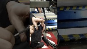 Замена световой вилки грузового прицепа.