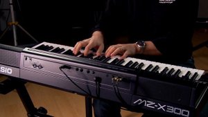 Casio MZ-X300 Arranger Keyboard Performance