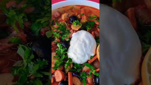 СОЛЯНКА. СБОРНАЯ МЯСНАЯ (Суп)Простой рецепт очень вкусной Солянки!