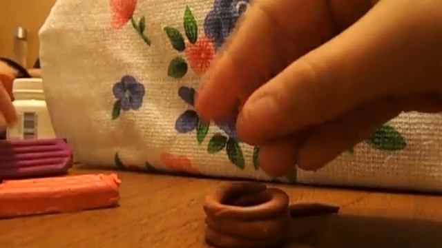 Поделка из плостелина * корзинка с ягодами. смотреть онлайн