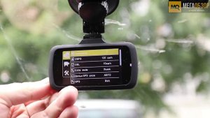 SHO-ME A7-GPS/GLONASS обзор видеорегистратора
