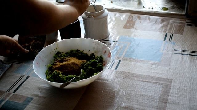 Грузинская зеленая аджика без варки на зиму