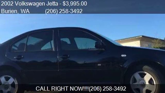 2002 Volkswagen Jetta GLS 4dr Sedan for sale in Burien, WA 9 смотреть онлайн