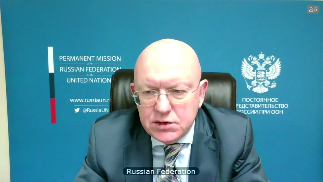Statement by Amb.Nebenzia at an open VTC on the implementation of resolution 2532 (2020)