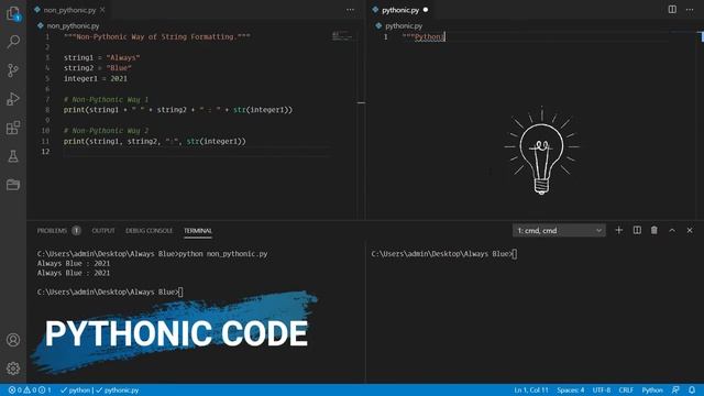 String Formatting in Python | How to format strings in a Pythonic Way
