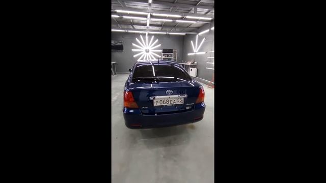 Полировка + керамика Toyota Allion ?? смотреть онлайн