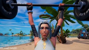 Fortnite thicc Ark spreading her legs 😇🥵💦