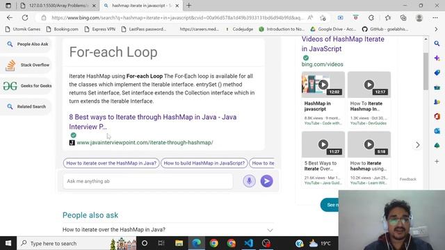 Competitive Coding in JavaScript . HashMap in JavaScript. (62)