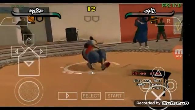 B-boy ppsspp Android gameplay