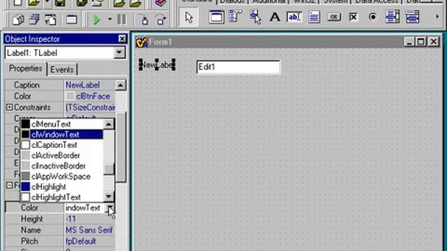 19 Компоненты Label и Edit смотреть онлайн