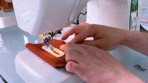Выполнение петли на швейной машине Janome Escape V-17