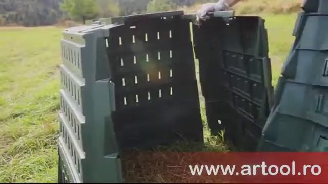 Cum asamblam un Compostor de gradina Biocompo - artool.ro смотреть онлайн
