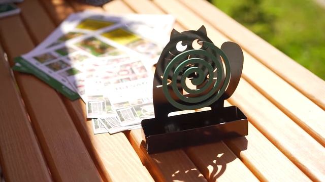 НОВИНКА 2022 Декоративная металлическая подставка для спирали от комаров "Кот" 704-002 Хитсад смотреть онлайн