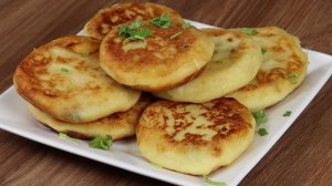 Картофельные зразы. Вкусный ужин из картофеля с небольшим количеством мяса.