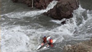 р. Белая, порог Киши, весна 2009 года