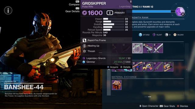What is BANSHEE-44 Selling Today Destiny 2 D2 BANSHEE-44 Official Inventory 20 Mar 2023, 3/20/2023 смотреть онлайн