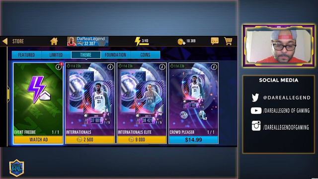 INTERNATIONALS PACKS | NBA 2K Mobile Pack Opening смотреть онлайн