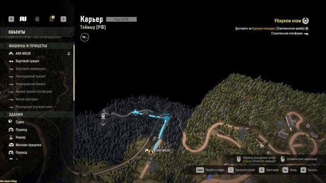 SnowRunner ➤ service station repair(ремонт станции обслуживания) №72 смотреть онлайн