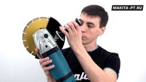 Makita GA9040 УШМ 230 мм 2,6 кВт с поворотной рукоятью для удобства тяжелых работ | НОВИНКА 2022