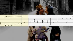 Life Is Beautiful Theme Guitar Tabs, Guitar Tutorial