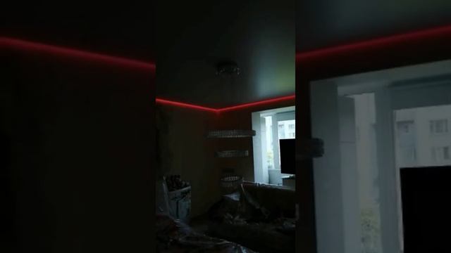 GRB лента на порящем потолке. Тел 89778336040. 89031931101. Москва и область. смотреть онлайн