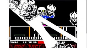 Undertale Last Breath  sans phase 1 HARD MODE