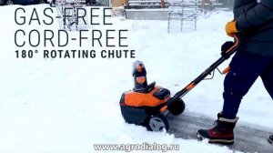 Аккумуляторный снегоуборщик Worx WG471E