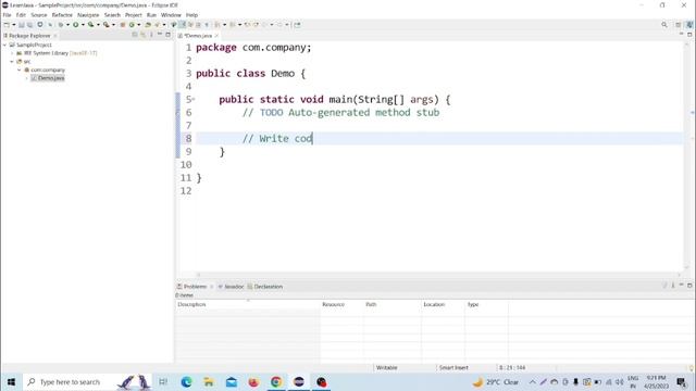 Java Tutorial for Beginners | How to create first Java program on Eclipse IDE | Hello World Program