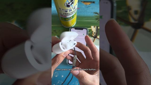 How to reset fake AirPods Pro 2 ? clone air pods 2nd generation reset method. not pop up animation смотреть онлайн