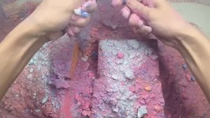 21 DYED GYM CHALK BLOCKS | THANK YOU FOR 10k!!!