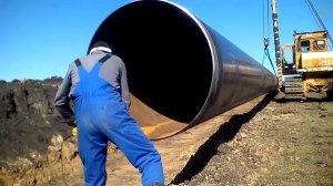 лето 2017 магистральный газопровод 1220мм