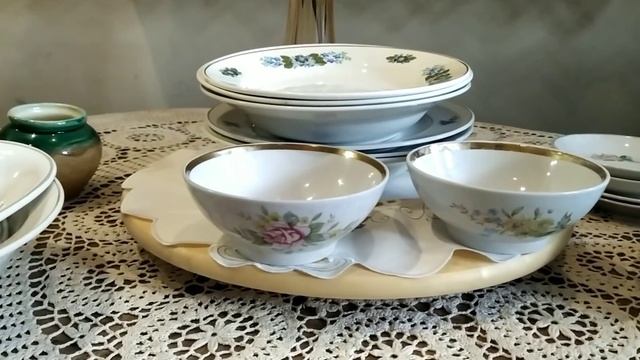 Посуда СССР. Фаянс ЗиК.Советский фарфор.Ура, снова посылка!