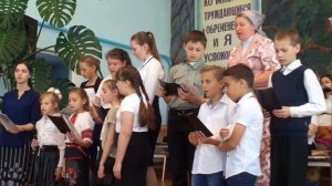 "Скажи, ну что тебя сюда ведёт?"-пение детей воскресной школы.19,05,2019