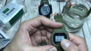 Обзор часов SKMEI 1628 MILITARY 5 ATM, тест на воду, настройка.