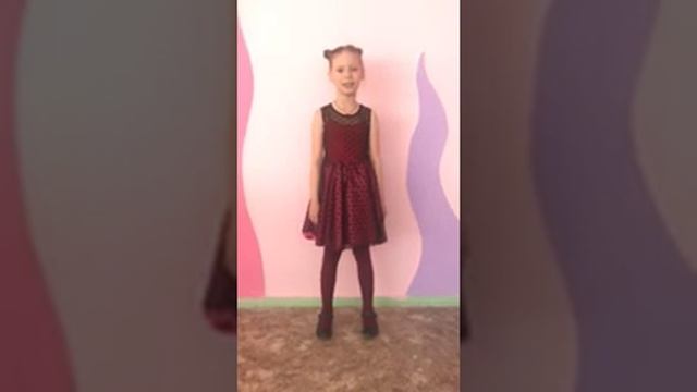 Литературный марафон, Павлюк Настя, 7 лет, детский сад 204 смотреть онлайн