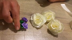 «Чудесная мастерская» Изготовление цветов из атласных лент